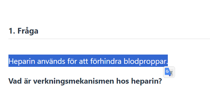 Select your text in Doctors In Sweden